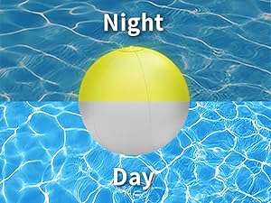  4 Pack Light Up Beach Balls