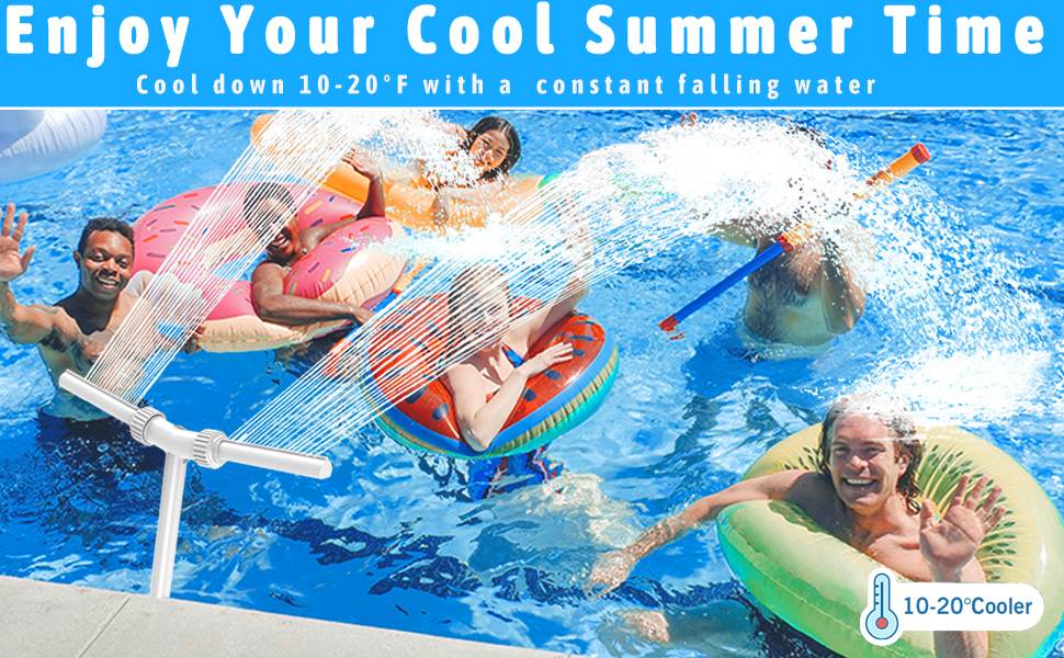 Dual Spray Swimming Pool Accessories for Above Ground1