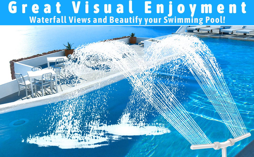 Dual Spray Swimming Pool Accessories for Above Ground5