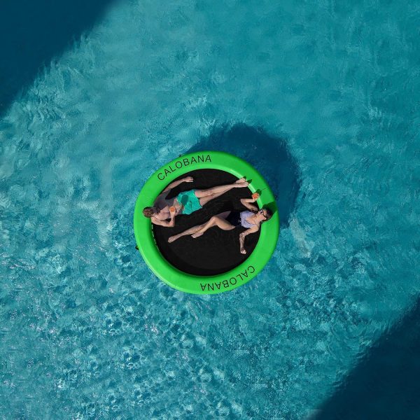 Round Floating Ring Inflatable Water Hammock Heavy Duty River Floats Lake Raft for Adults Tanning Pool Lounger Float Island Platform Pad Mat for Party - Image 42