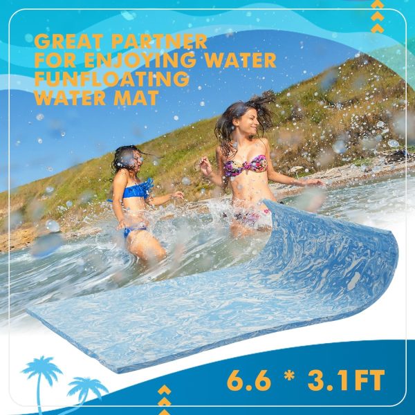 6.6' Floating Mats for The Water, Tear-Resistant Foam Water Mat for Multi-User Fun, Perfect for Pool Parties and Lake Adventures, A Must-Have Floating Pool Mat for Summer Recreation - Image 10