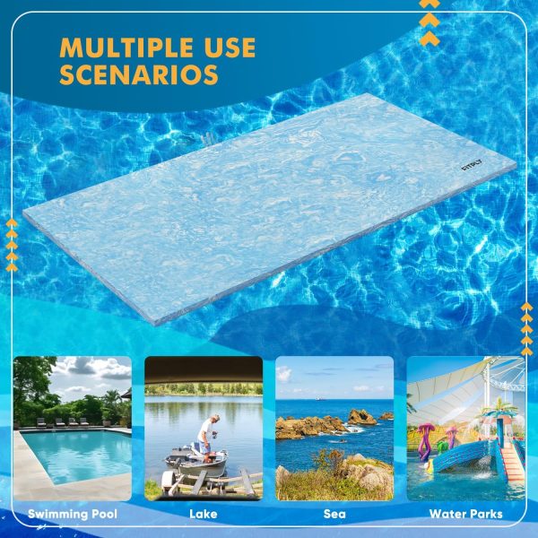 6.6' Floating Mats for The Water, Tear-Resistant Foam Water Mat for Multi-User Fun, Perfect for Pool Parties and Lake Adventures, A Must-Have Floating Pool Mat for Summer Recreation - Image 12