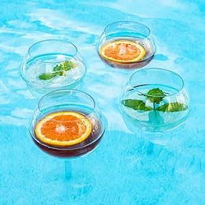 Floating Wine Glass